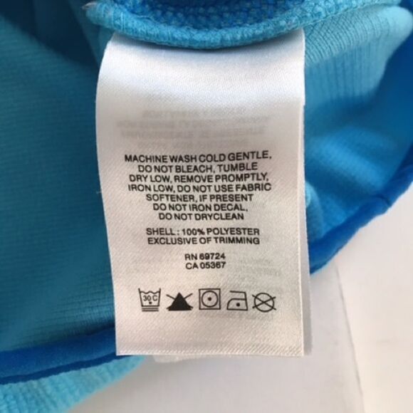 Stylish Women's Blue Athletic Omni-Wick COLUMBIA Pullover Half-Zip - Picture 6 of 8